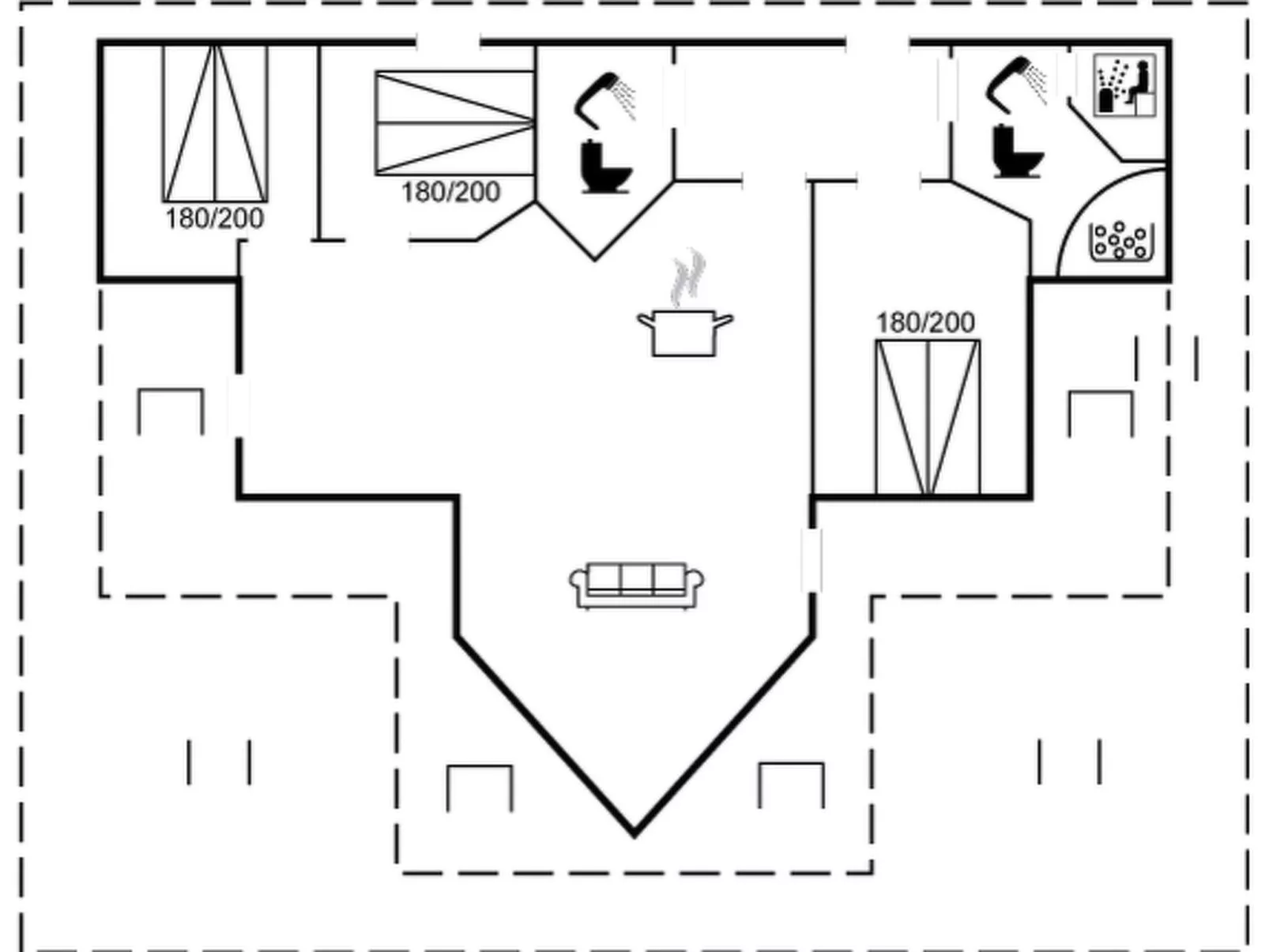 "Groa" - 50m from the sea - Binnen