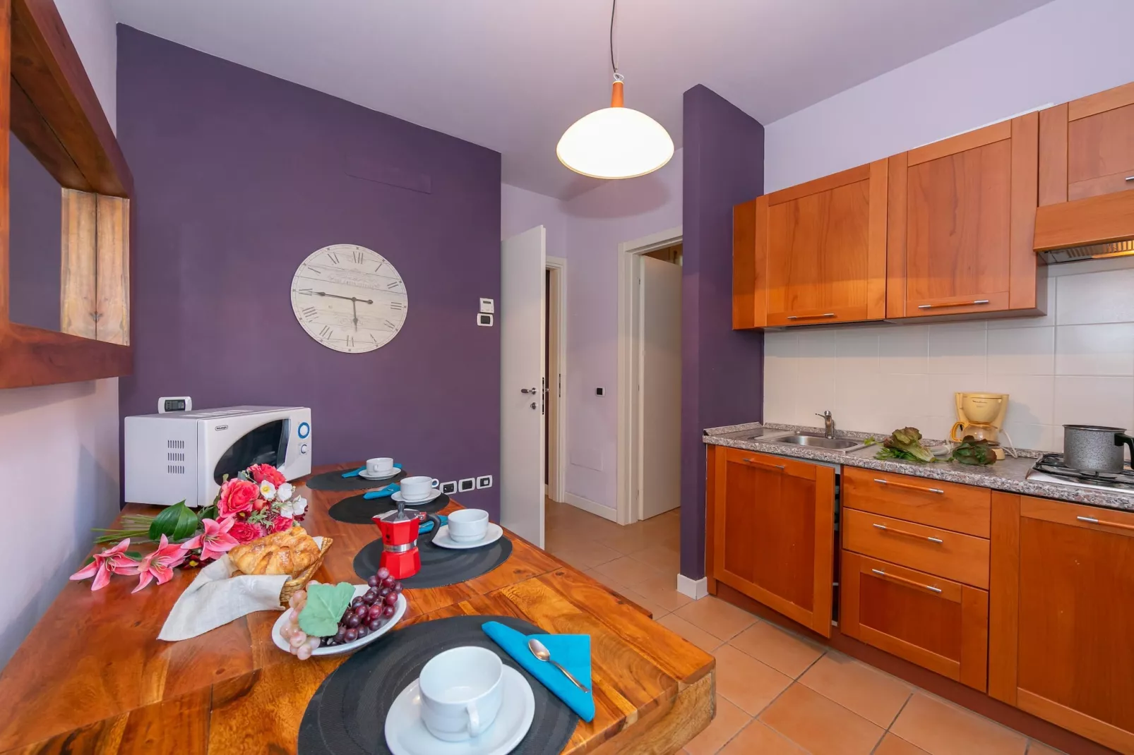 RESIDENCE PORTO LETIZIA - VILLAS-BILOCALE 4 PAX VISTA LAGO PLUS 8215 - V1LP4 - Keuken