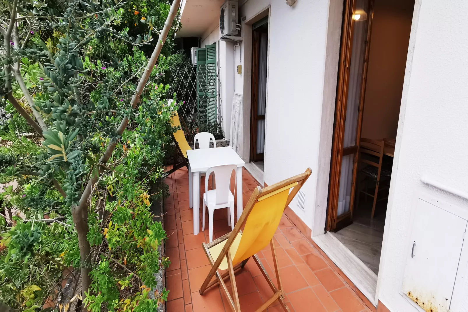 Residence dei Fiori - TWO-ROOM APARTMENT 4 PAX B4 - Terrasbalkon