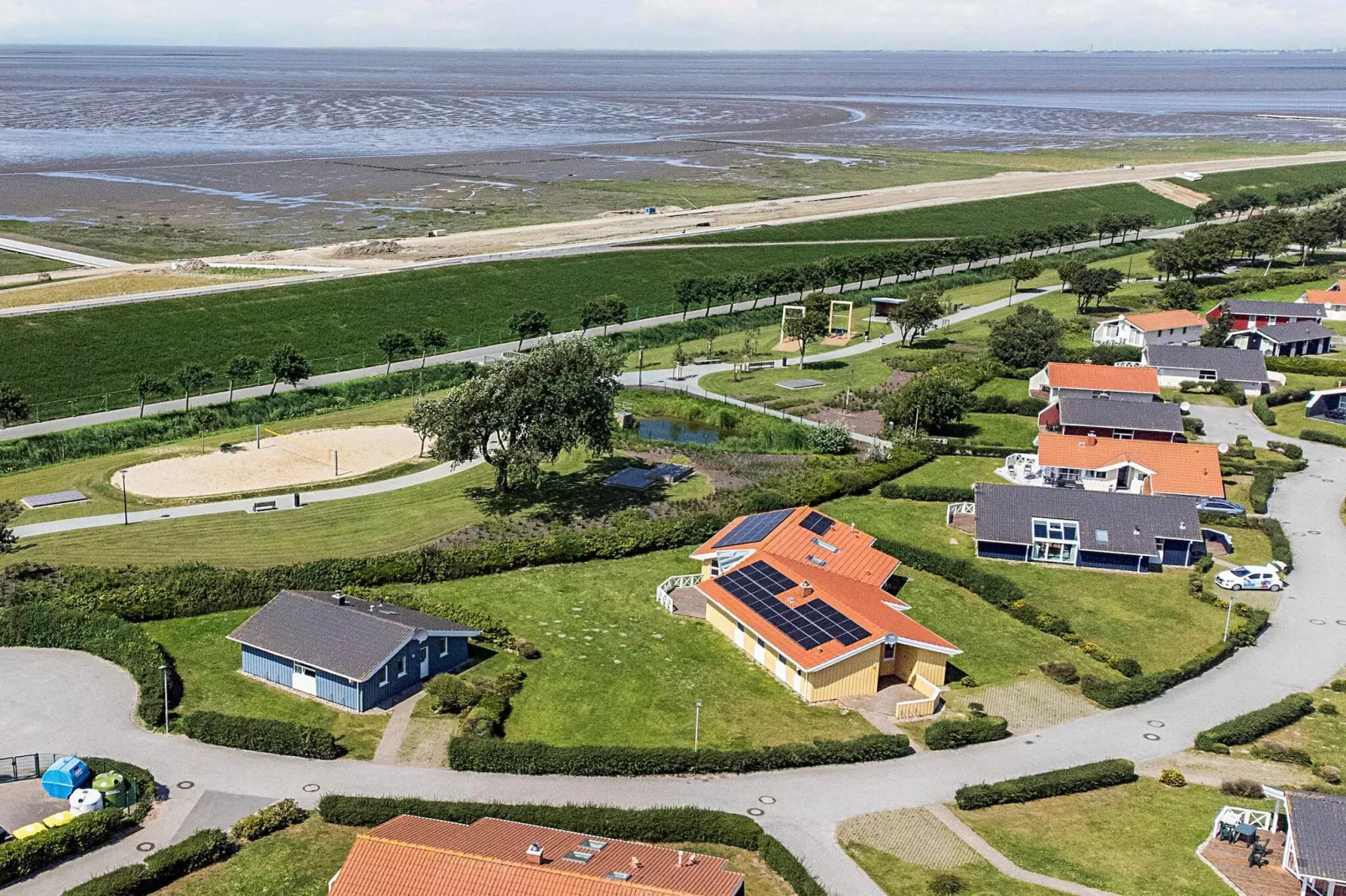 Vakantiehuis vlakbij de Noordzeedijk-Uitzicht