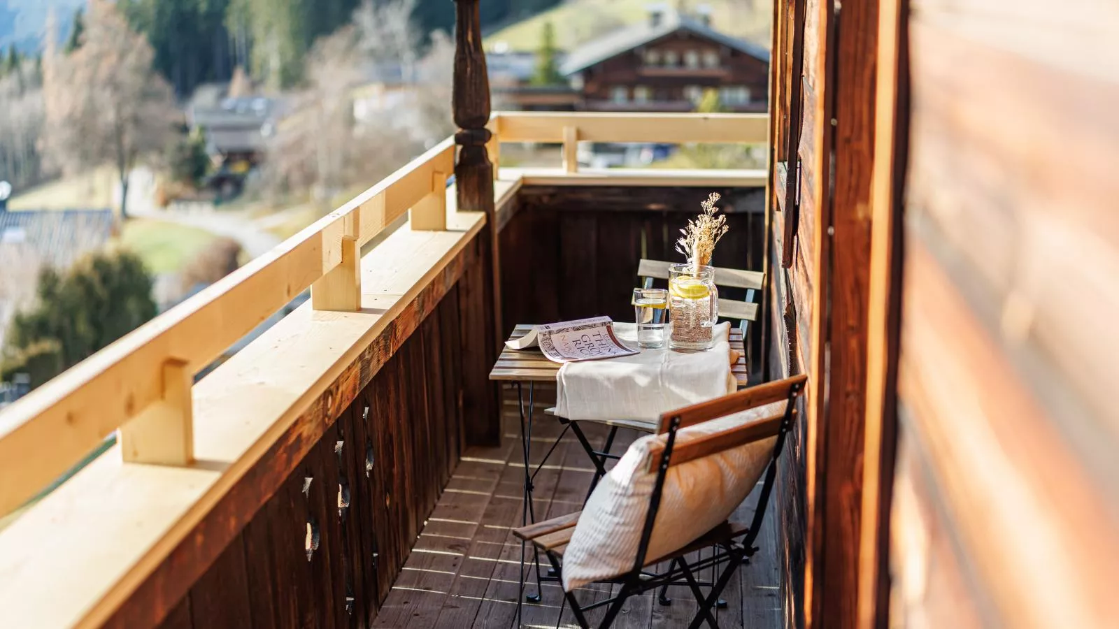 Tirola Hütte-Terrasbalkon