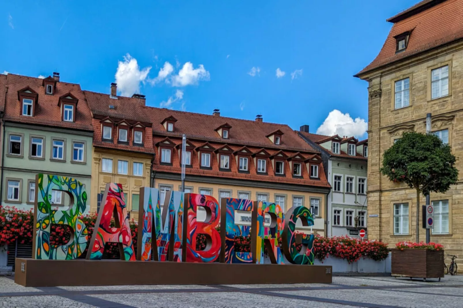 Charmante Altbauwohnung im Herzen von Bamberg-Gebieden zomer 1km