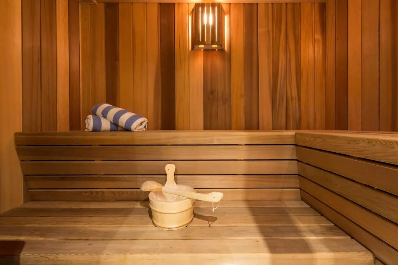 Chalet de luxe tout comfort avec jacuzzi sauna-Sauna