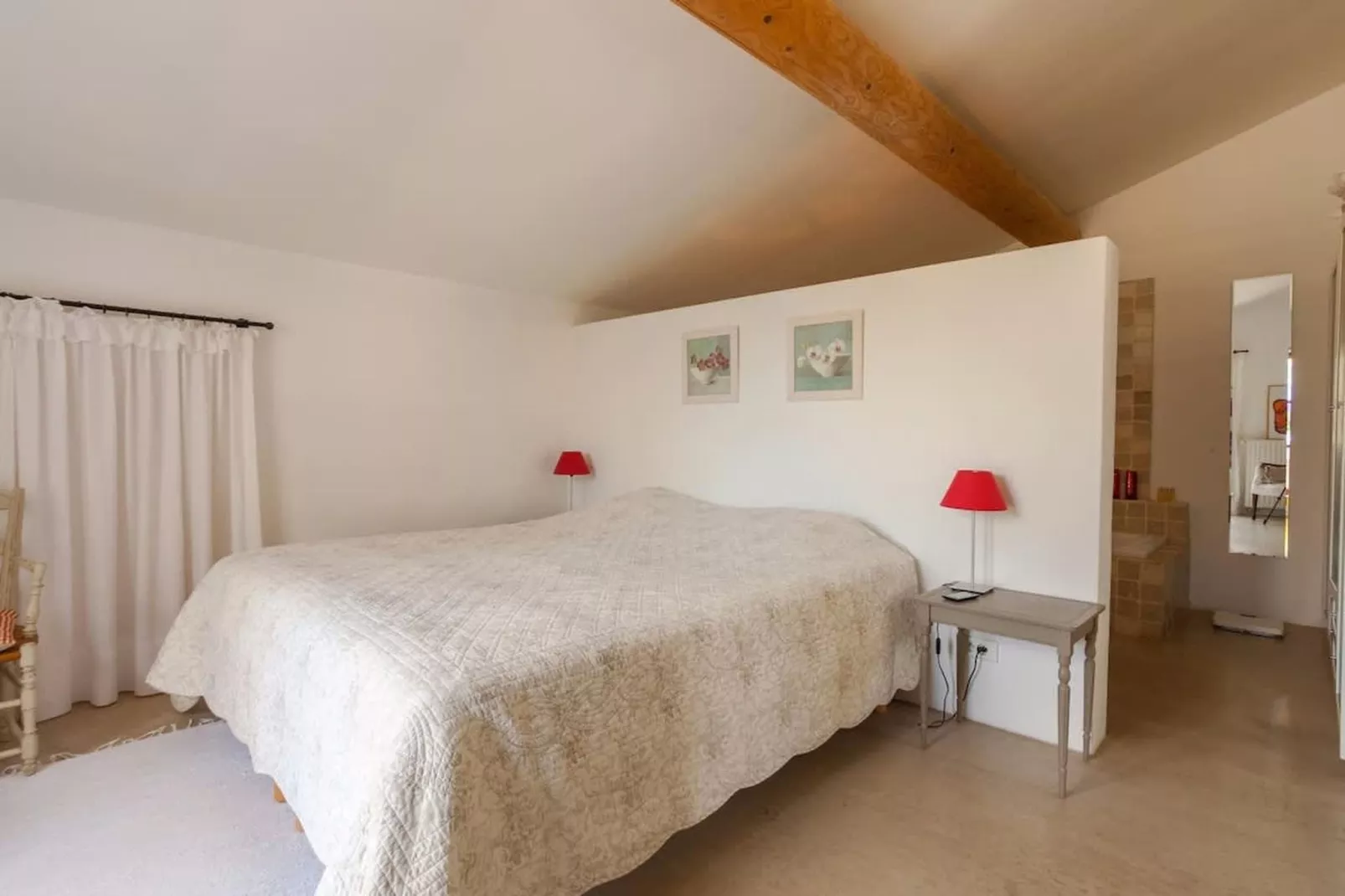 Villa Les Beaumettes - Havre de paix dans le Luberon-Slaapkamer