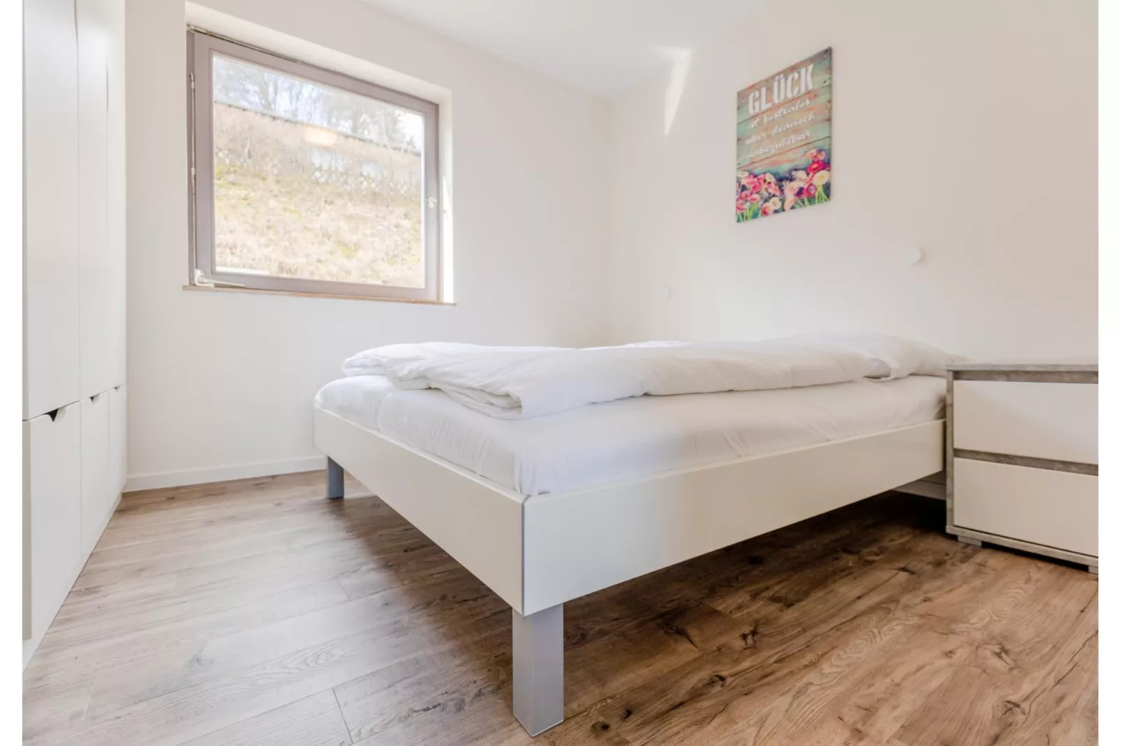 Bungalow Typ Z Campingpark Eifel-Slaapkamer