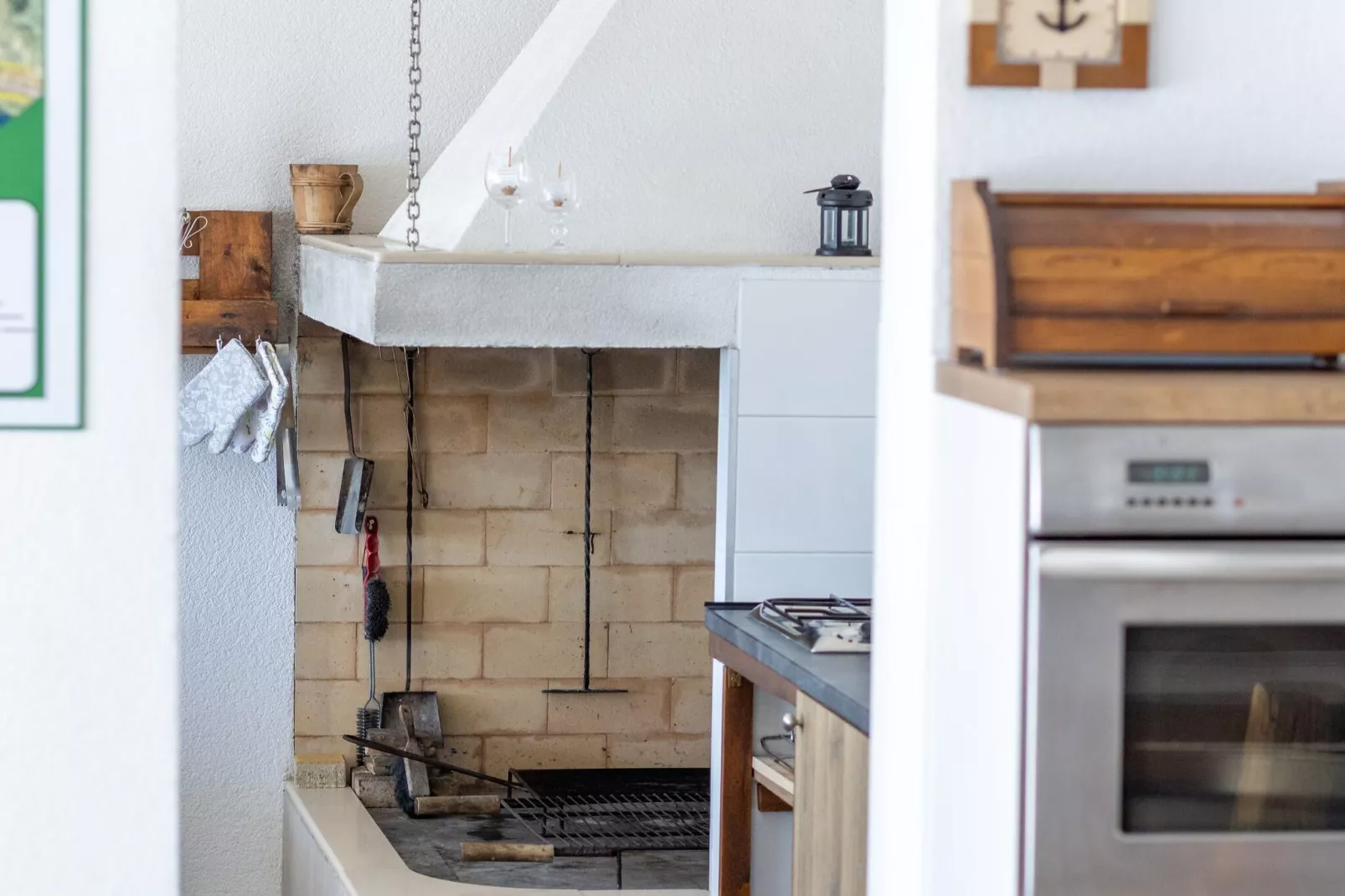 Villa Blanka - Six Bedroom Villa with Swimming Pool and Sea View-Keuken