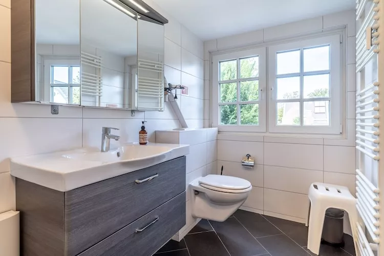 FeWo Rungholt - Badkamer