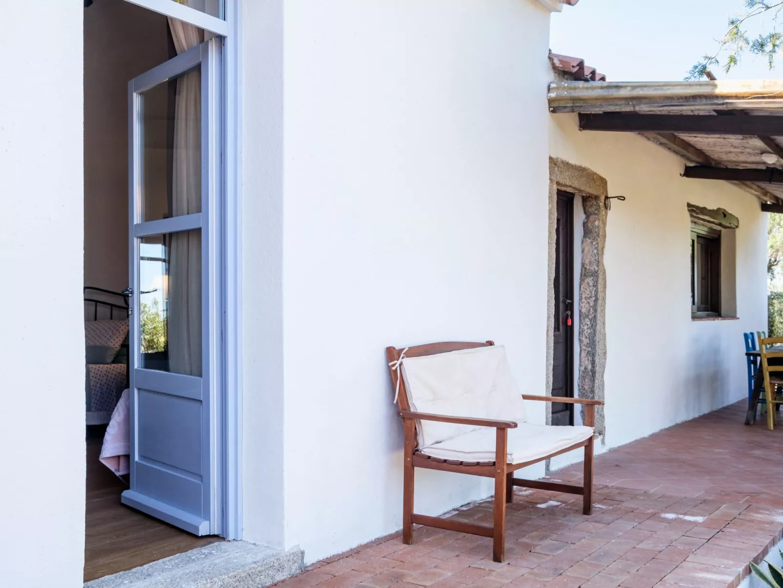 Altes gallurisches Bauernhaus mit Blick auf Olbia - Binnen