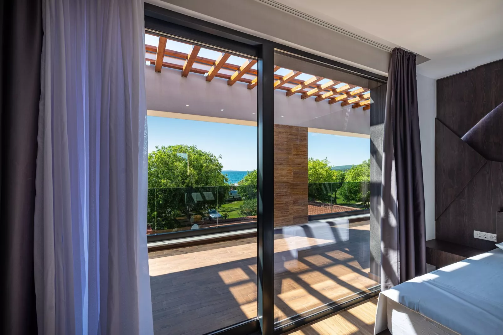 Luxury Villa Stromboli in Sveti Petar na moru with 2 pools 8 pers-Uitzicht