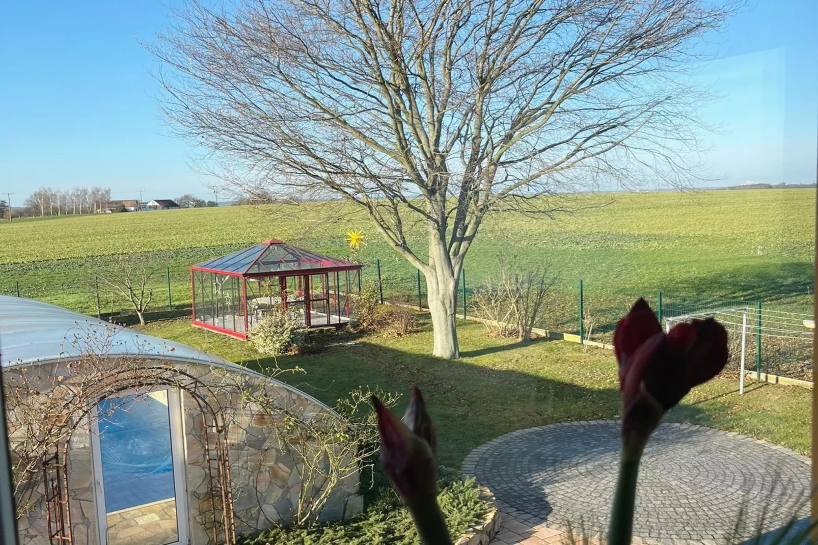 Lieblingsplatz Appartement - Uitzicht zomer