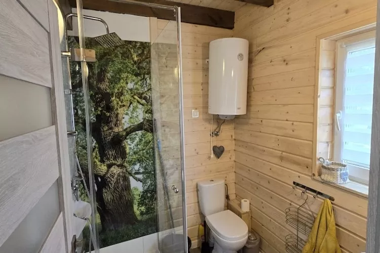 Domek wakacyjny DELUXE dla max 10 osób w Bałachach - Badkamer