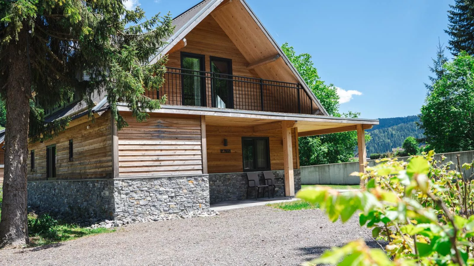 Alpenchalet Kärntnerglück - Buitenkant zomer