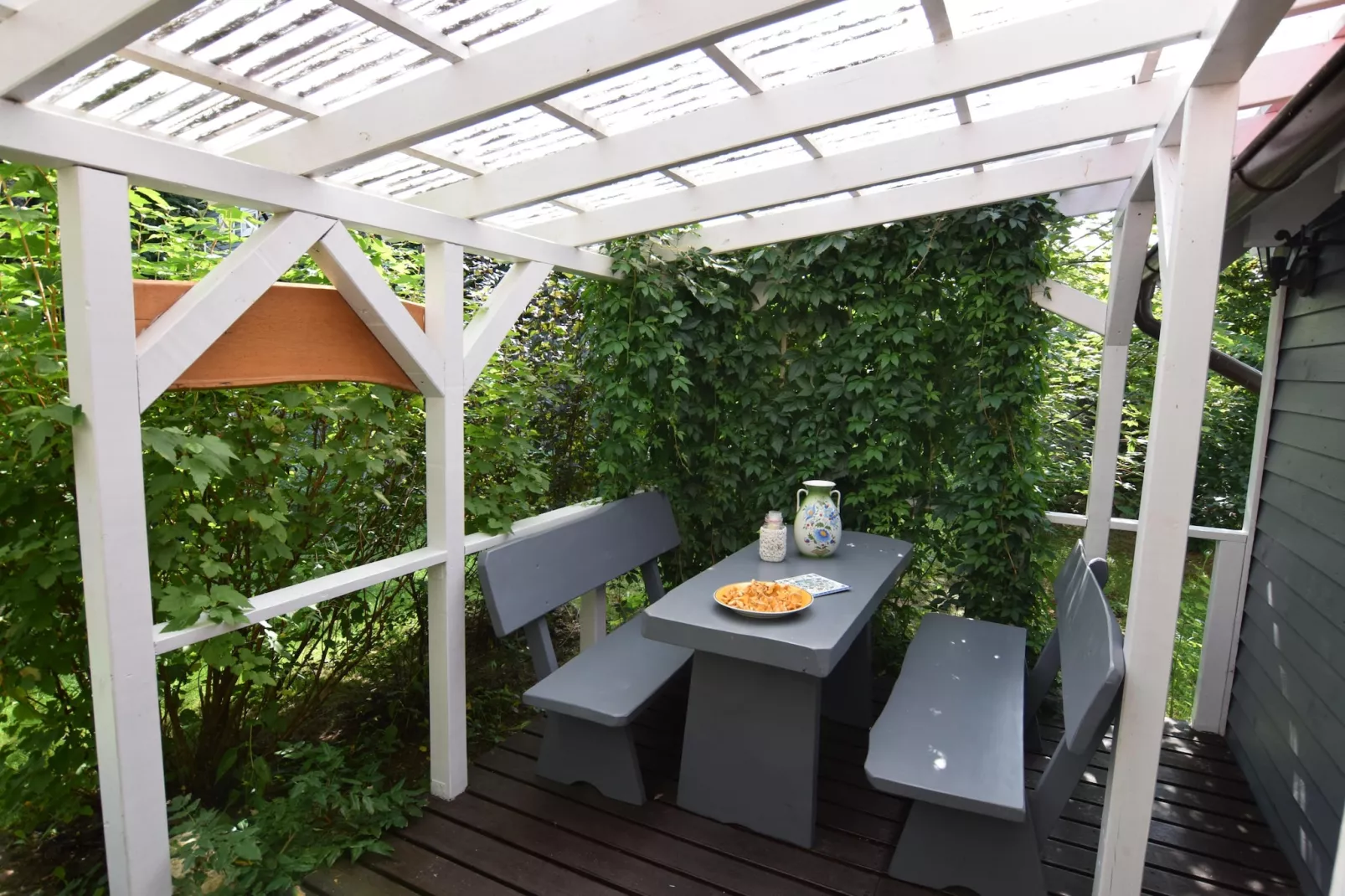 Domki wakacyjne MACIEJKA we Frydrychowie - Terrasbalkon