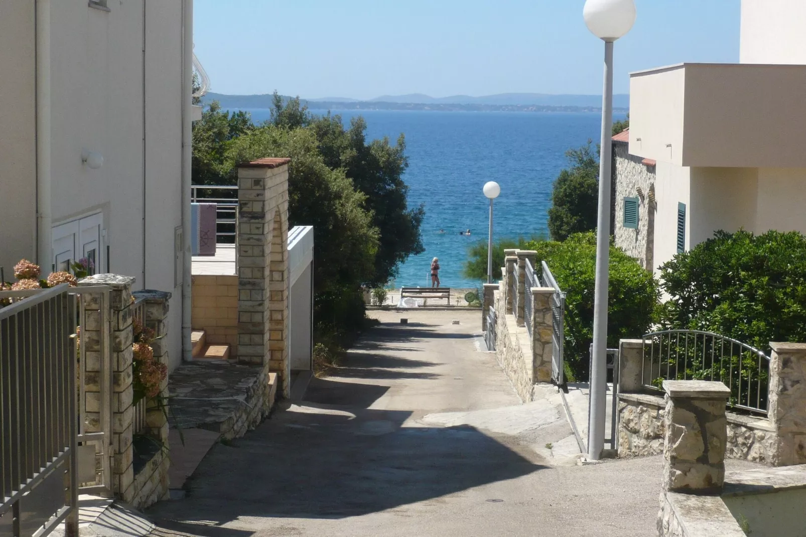 Cozy apartment in Zadar - Kozino with seaview-Waterzicht