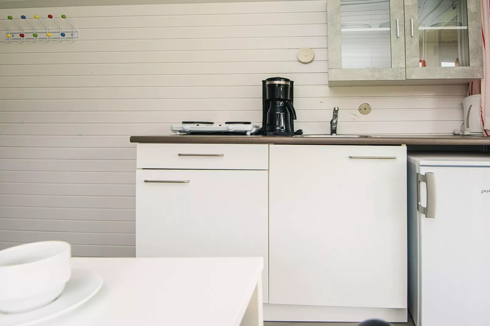 Hytte til 4 pers., uden WC-Binnen