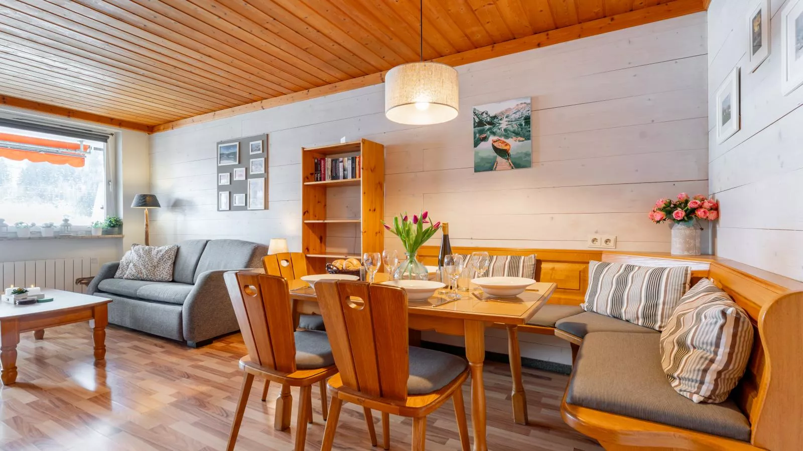 Hinterreitblick-Eetkamer