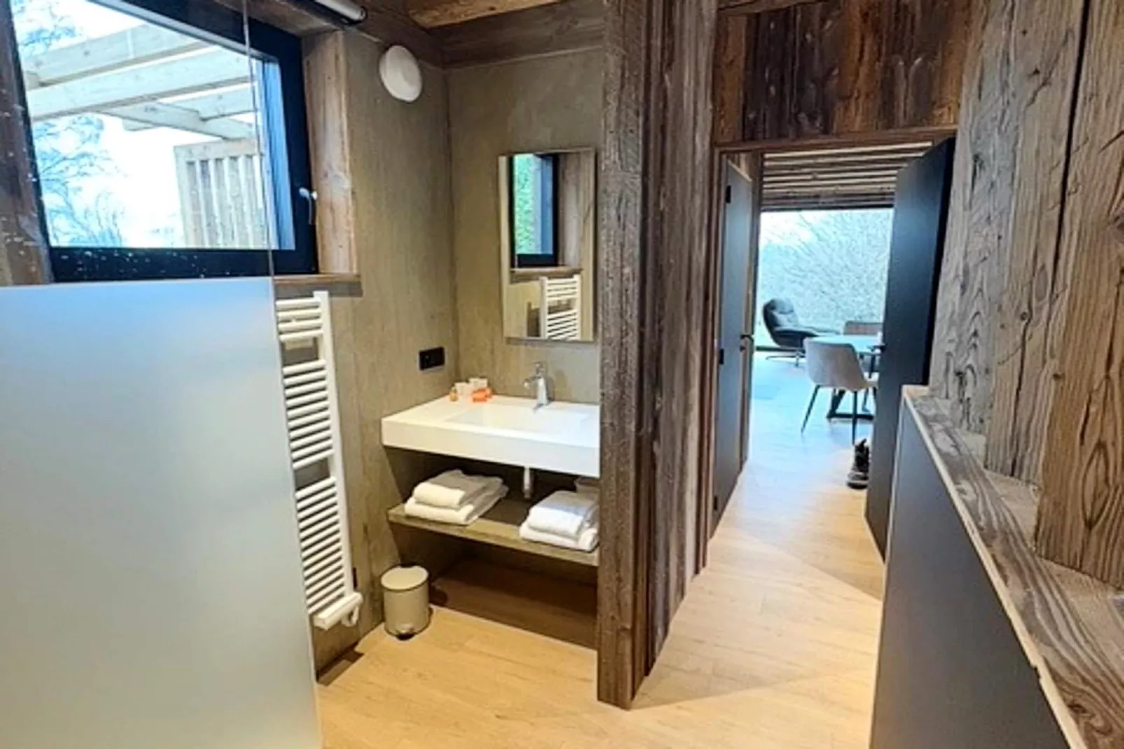 Lodges by Val 1-Badkamer