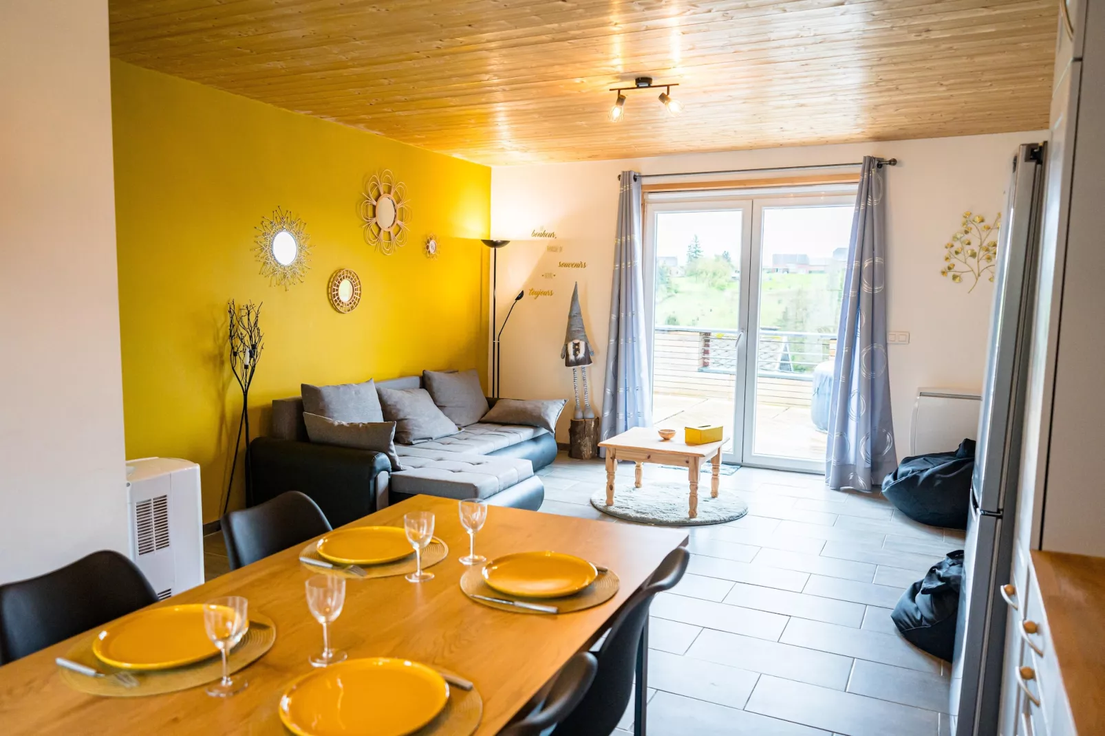 Appartement Terrasse 2/1-Eetkamer