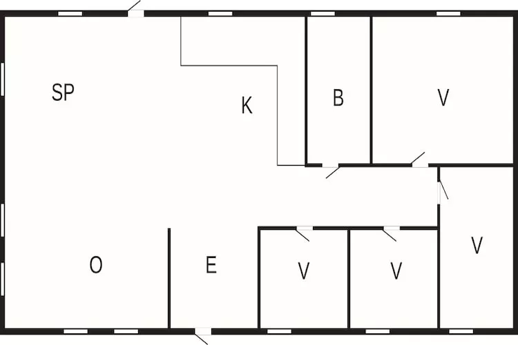4 sterren vakantie huis in Löttorp-Plattegrond