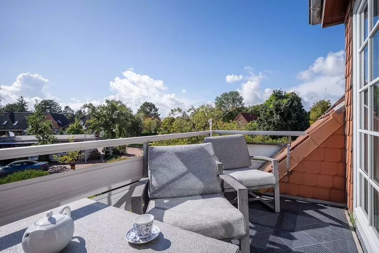 FeWo Rungholt - Terrasbalkon