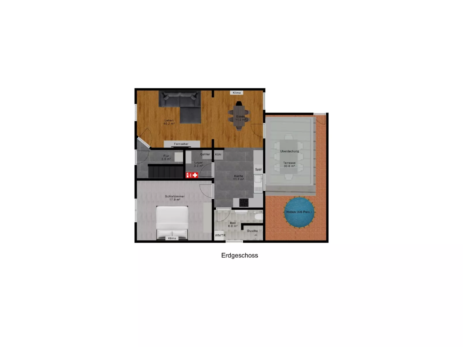 Mit privat Hottub und Klima. - Image-tags.info