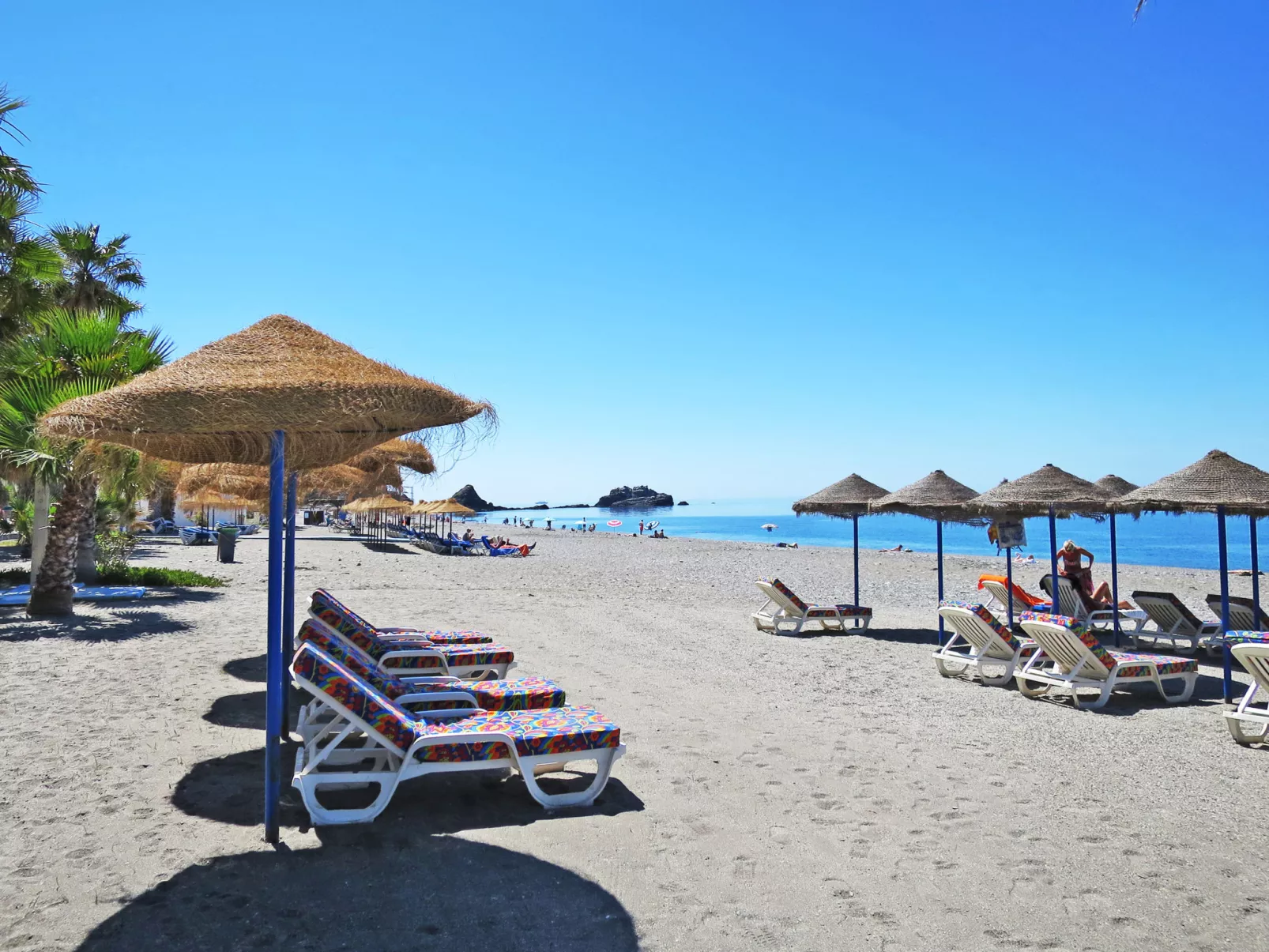 Für 4 Personen  + 2 Kinder ca. 100 m&sup2; in Almuñécar, Andalusien (Provinz Gr - Omgeving