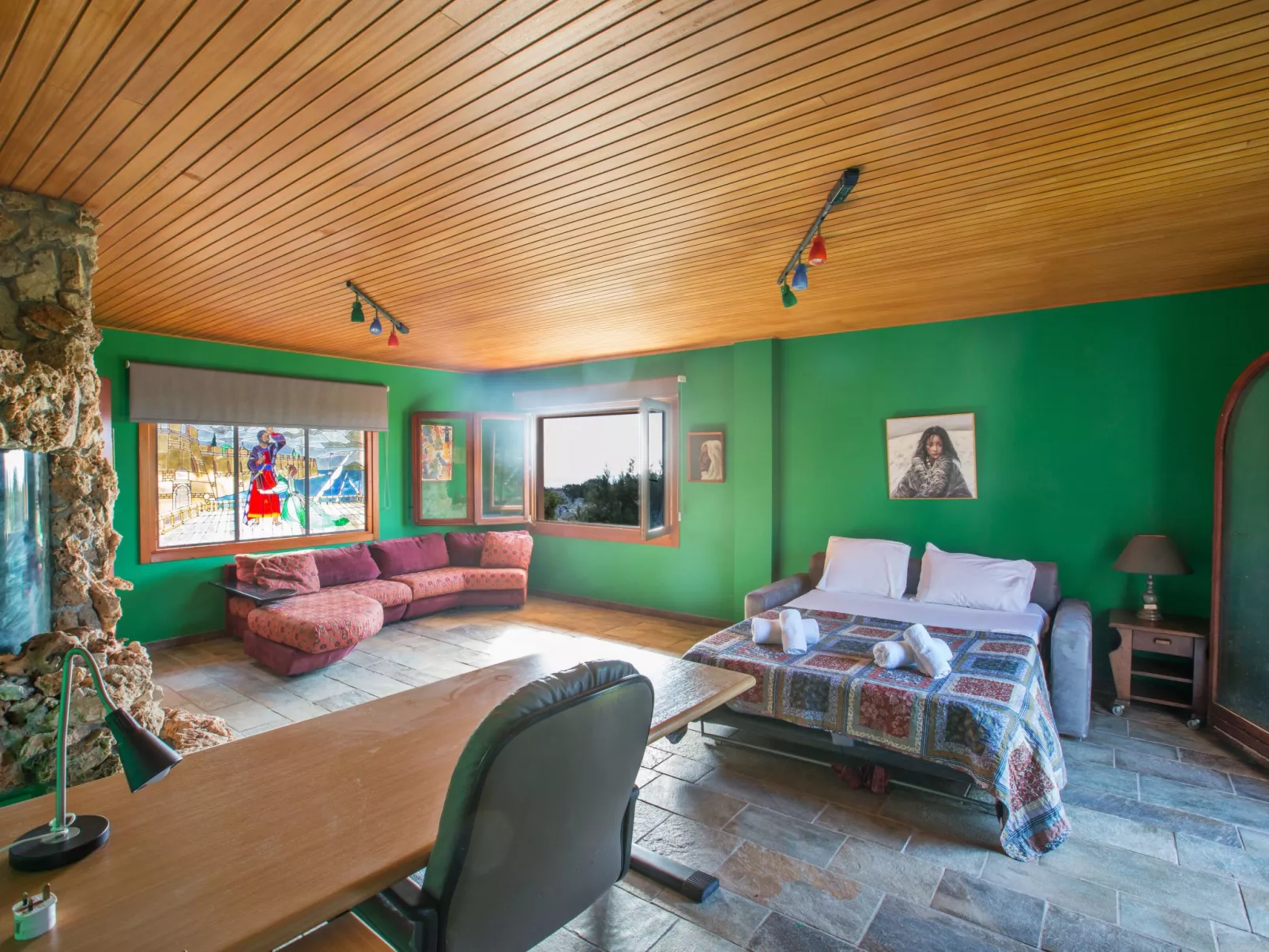 Private Villa mit Panoramablick auf das Meer - Image-tags.info