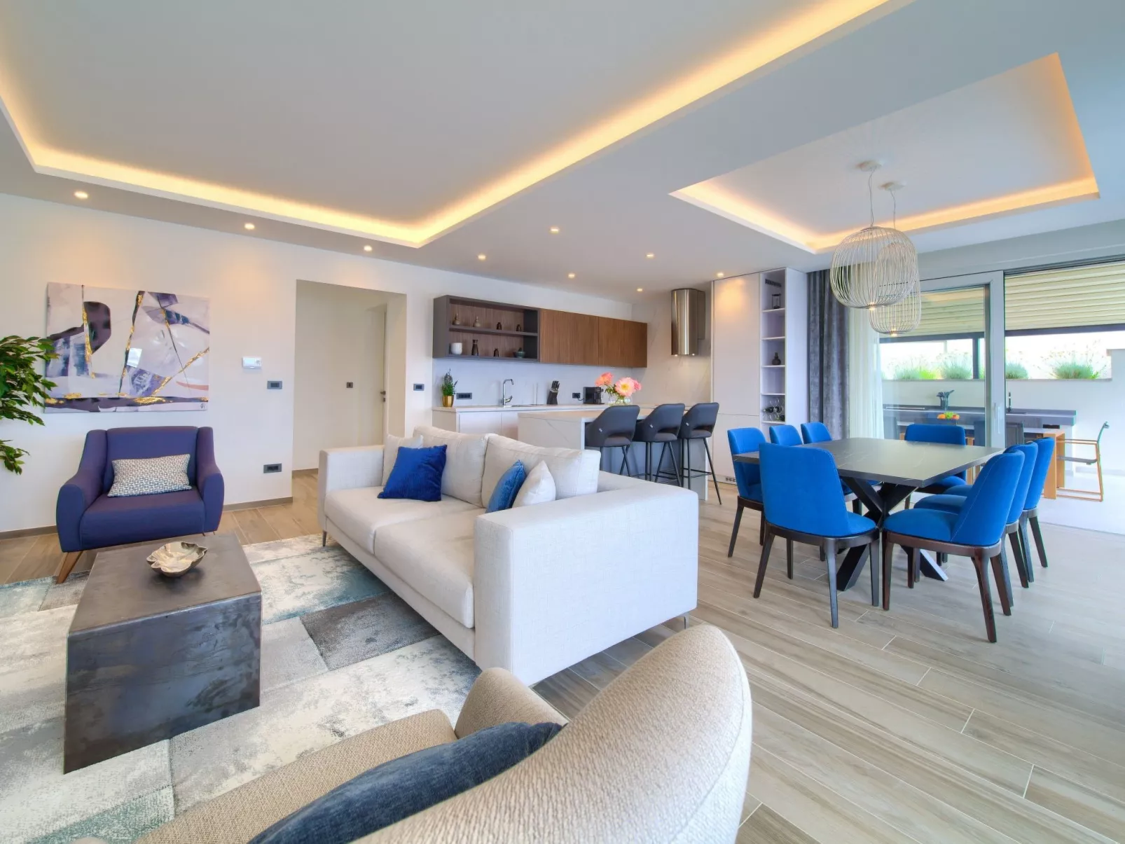 Luxuriöse Villa mit Pool und fantastischem Meerblick - Image-tags.info