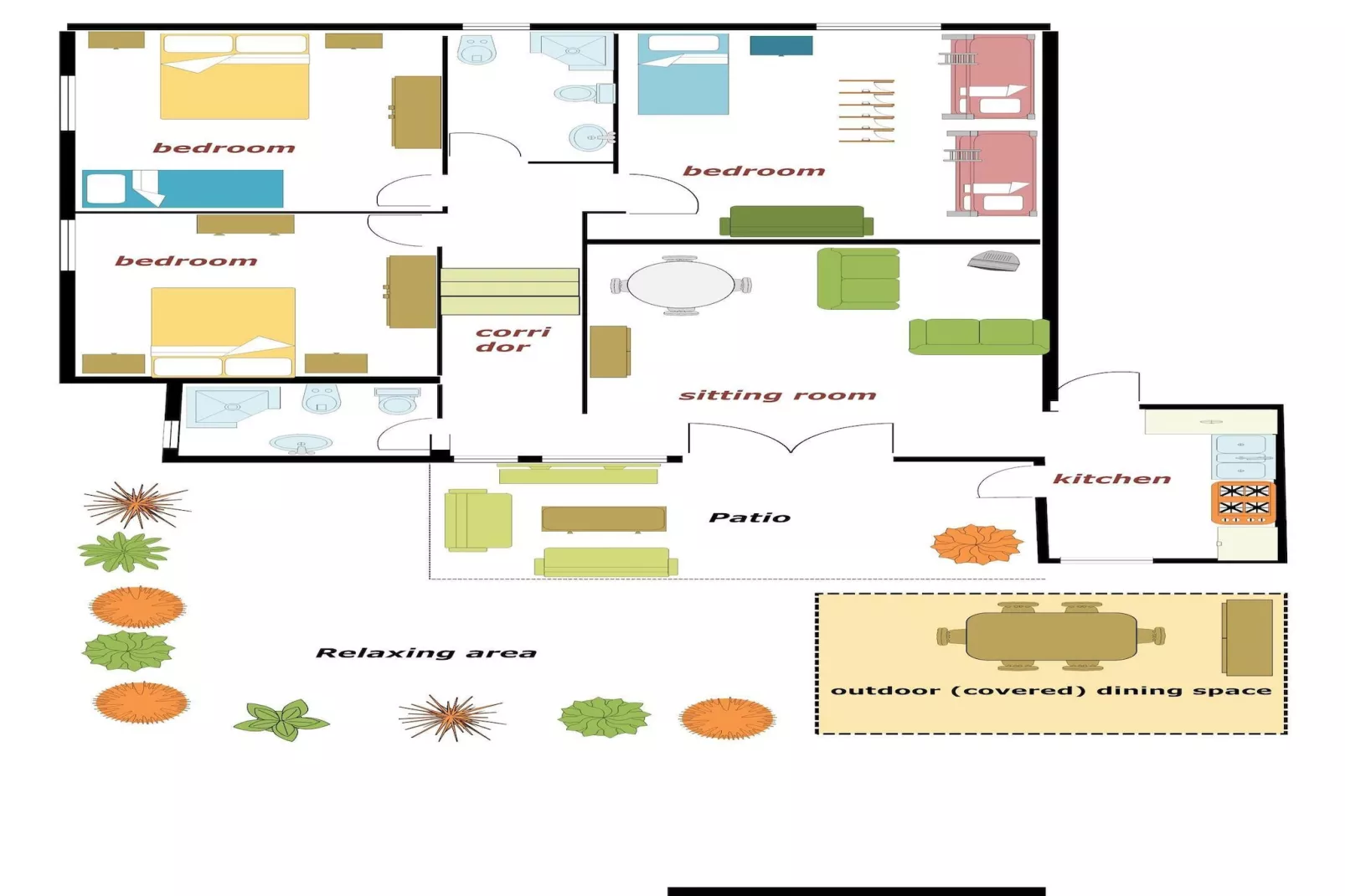 BELLA HOME 10p - Plattegrond