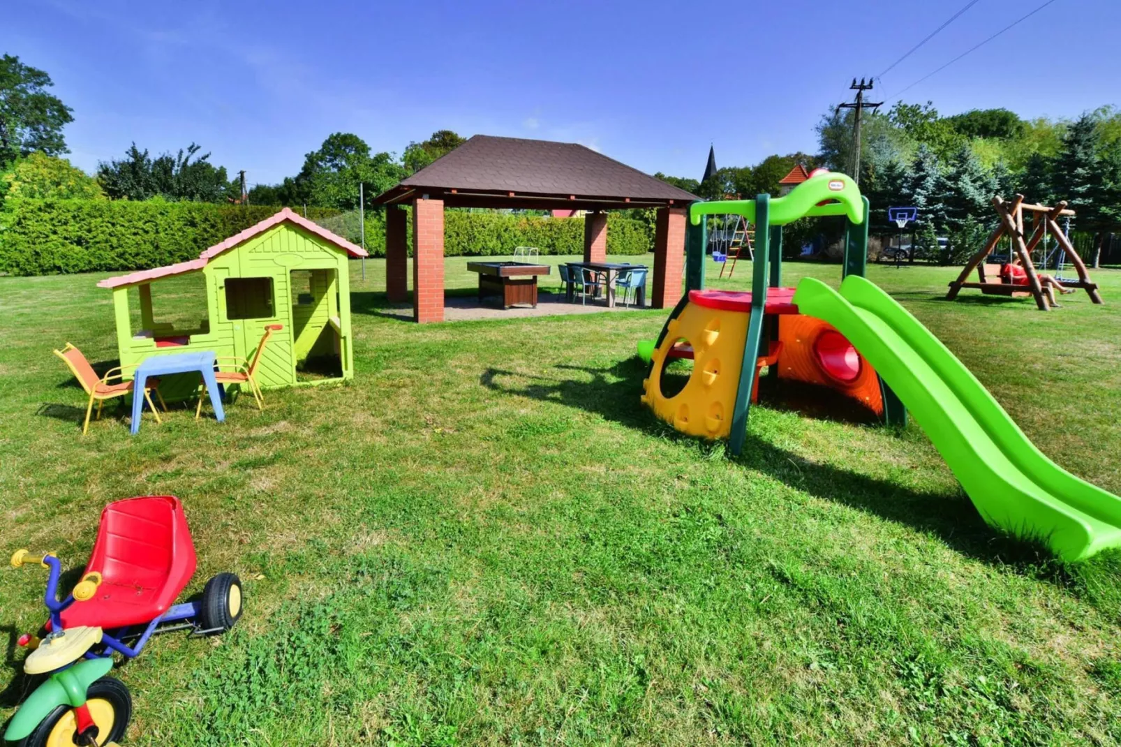 	Domki parterowe TYP A Łącko - Tuinen zomer