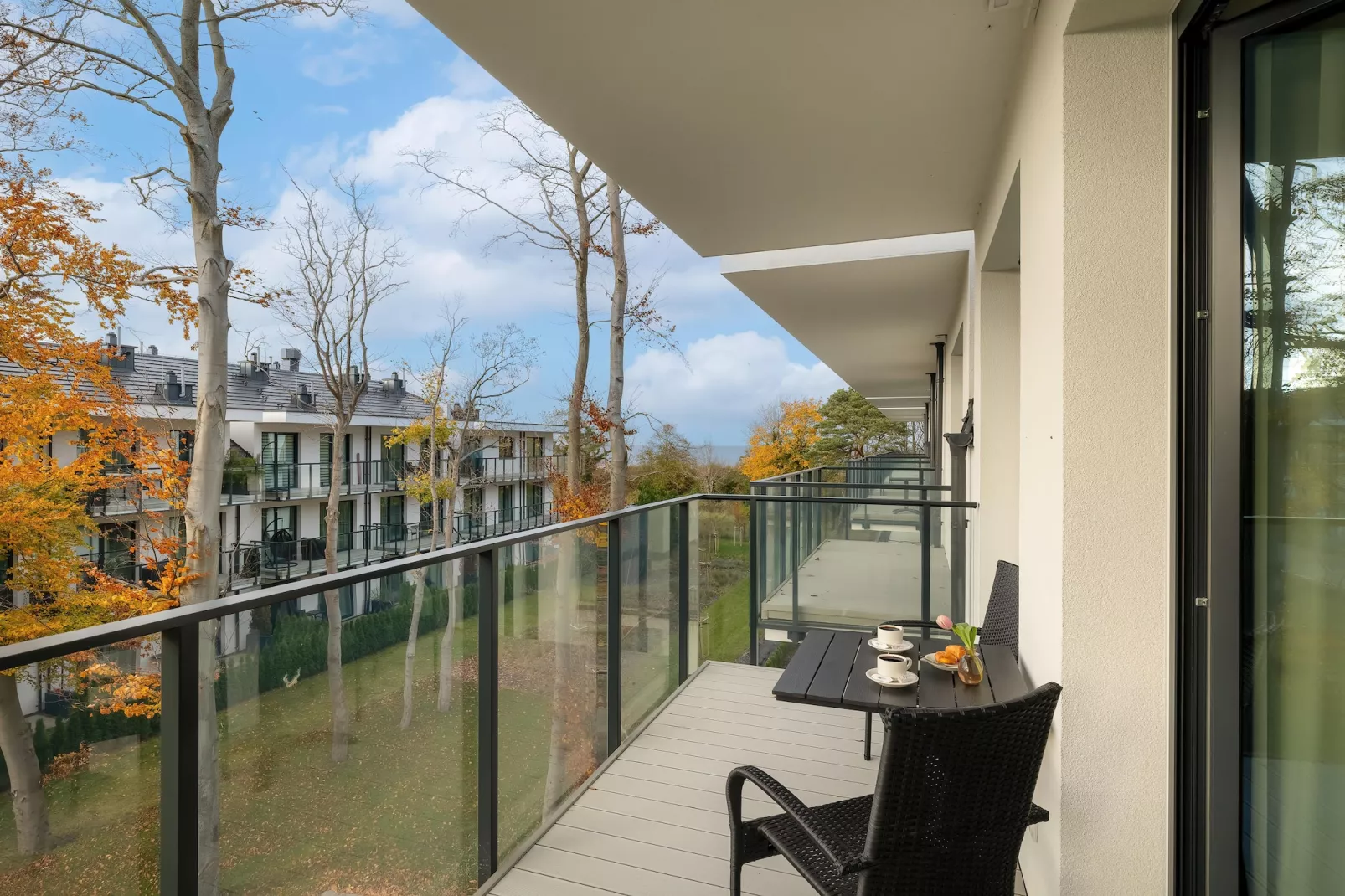 Apartament Szczecińska 3/B210 Niechorze - Terrasbalkon