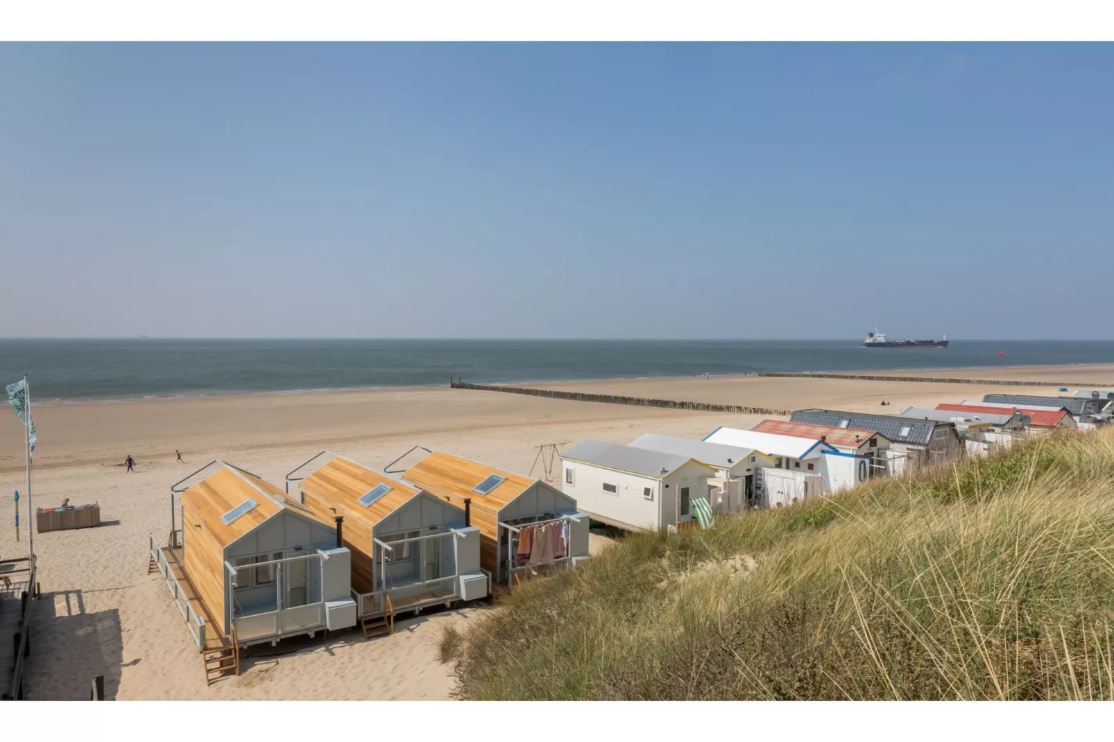 Slaapstrandhuisje - Strand dishoek 67  Dishoek-Gebieden zomer 1km