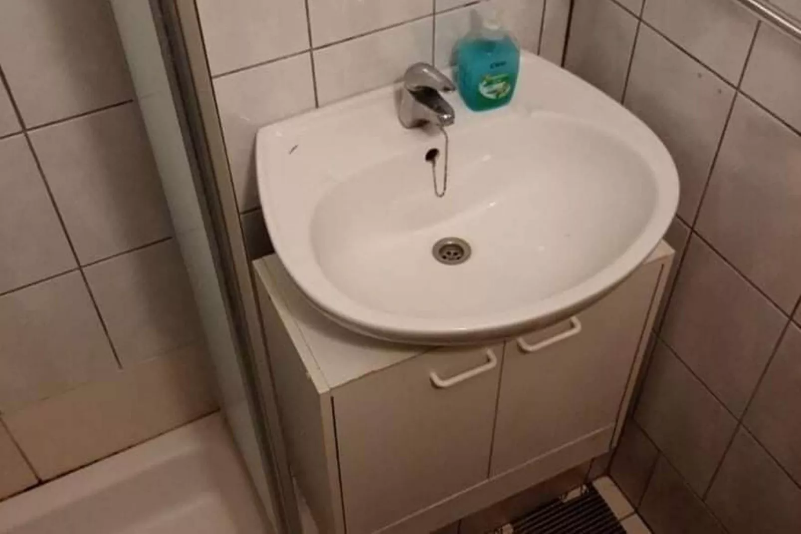 Apartments Marija - One Bedroom Apartment with  Balcony (Plavi A3) - Badkamer