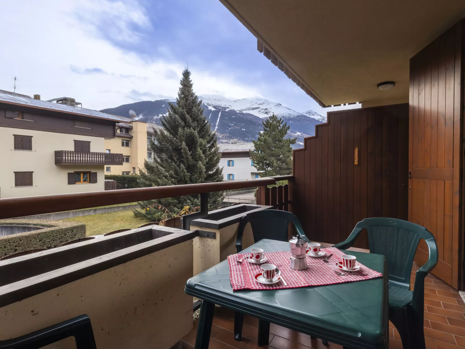 Monte Confinale Terrace View-Buiten