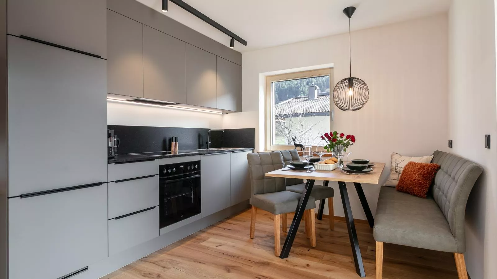 Haus Tauernblick Top 3 und 4-Keuken