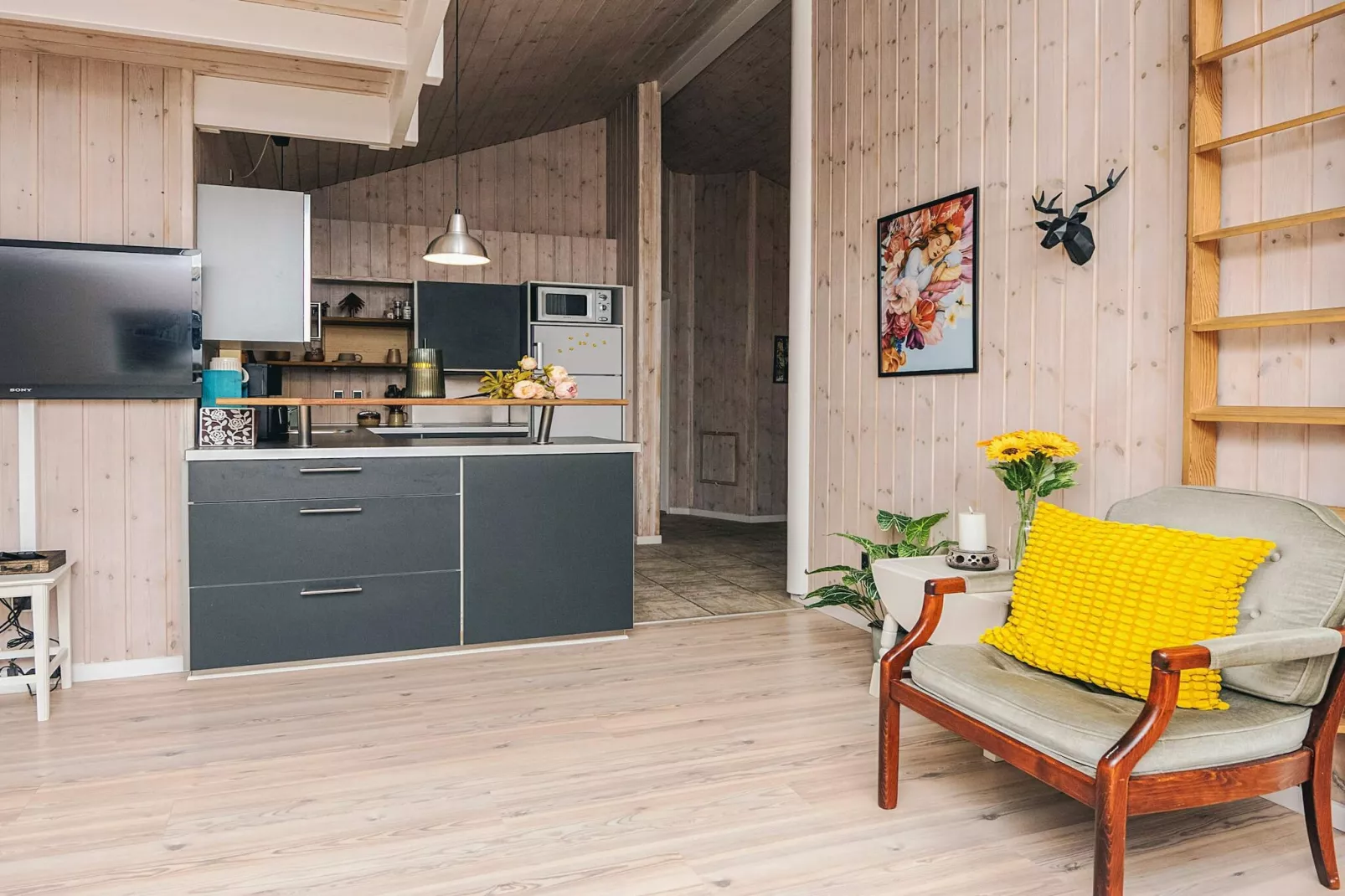 Moderne villa met sauna-retraite - Binnen