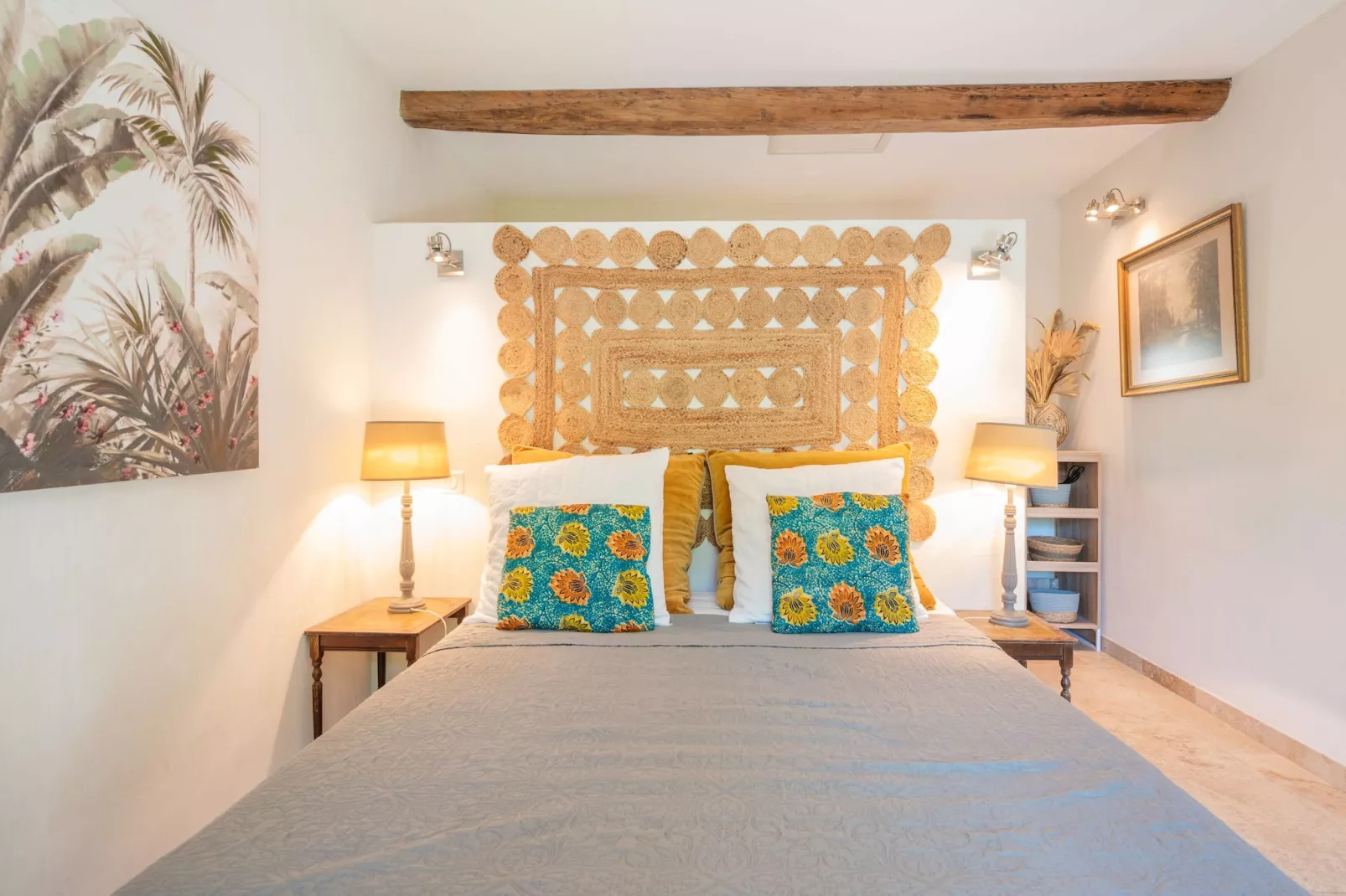 Mas authentique à Paradou Alpilles-Slaapkamer