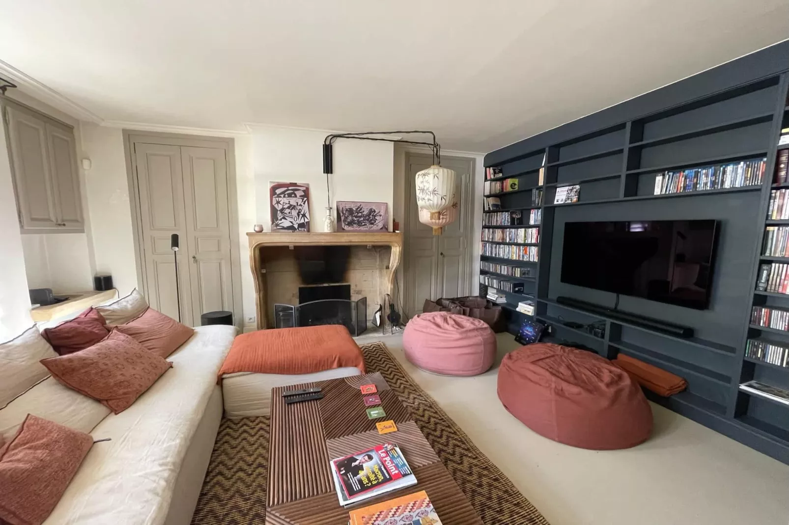 Mas Maillane demeure du XVIIIe entièrement rénové-Woonkamer