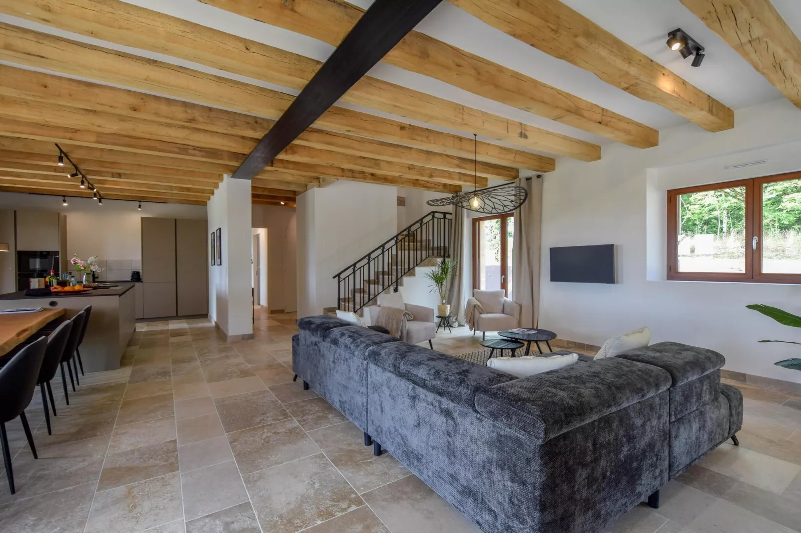 Maison Wallon - Woonkamer