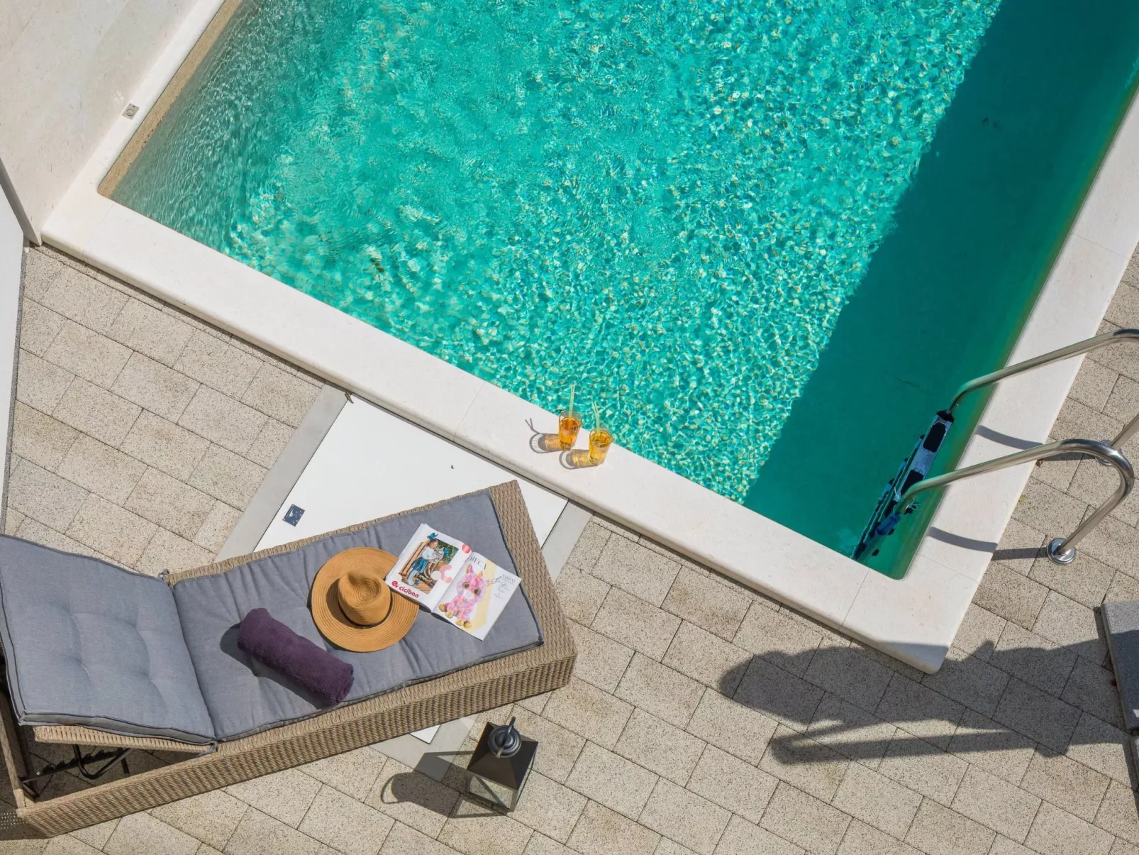 Mit Privatpool für 7 Personen ca. 119 m&sup2; in Jadrija, Dalmatien (Gespanscha - Image-tags.info