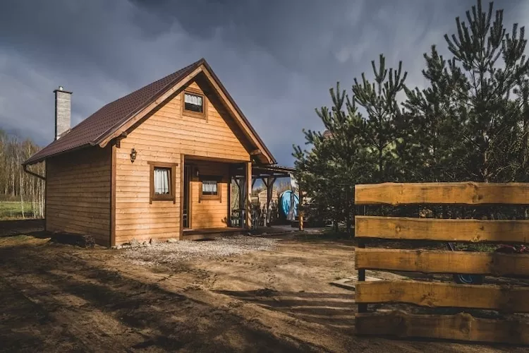 Domek wakacyjny LUX dla max 4 osób w Bałachach - Buitenlucht