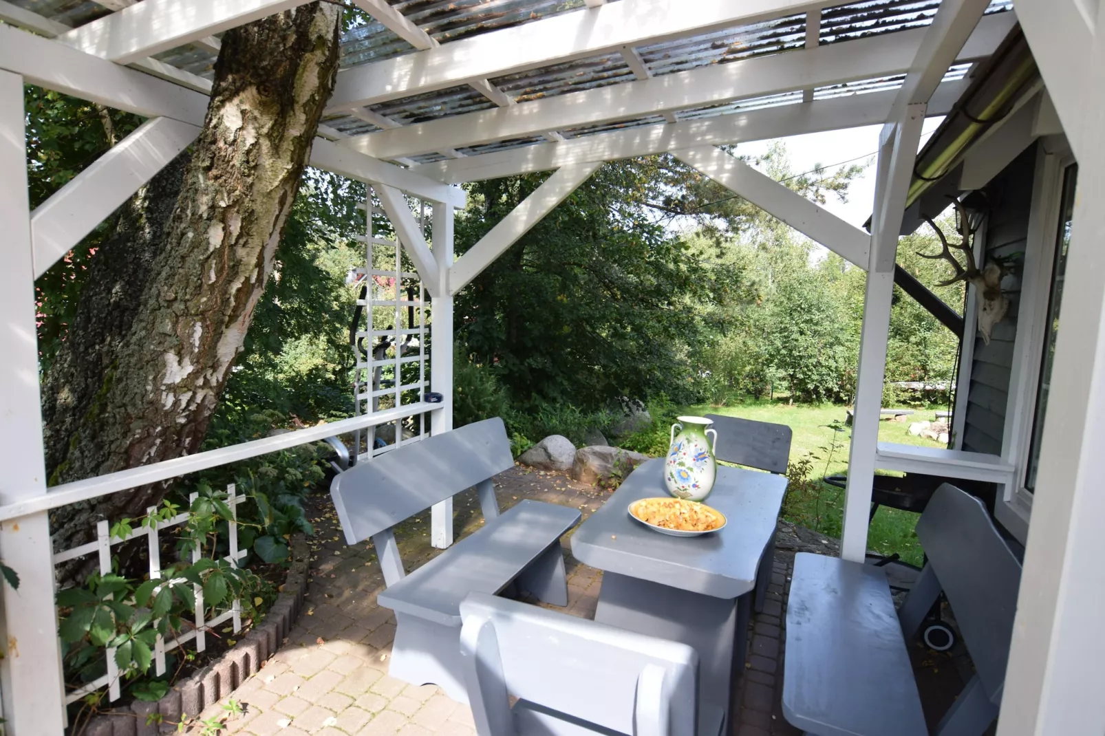 Domki wakacyjne MACIEJKA we Frydrychowie - Terrasbalkon