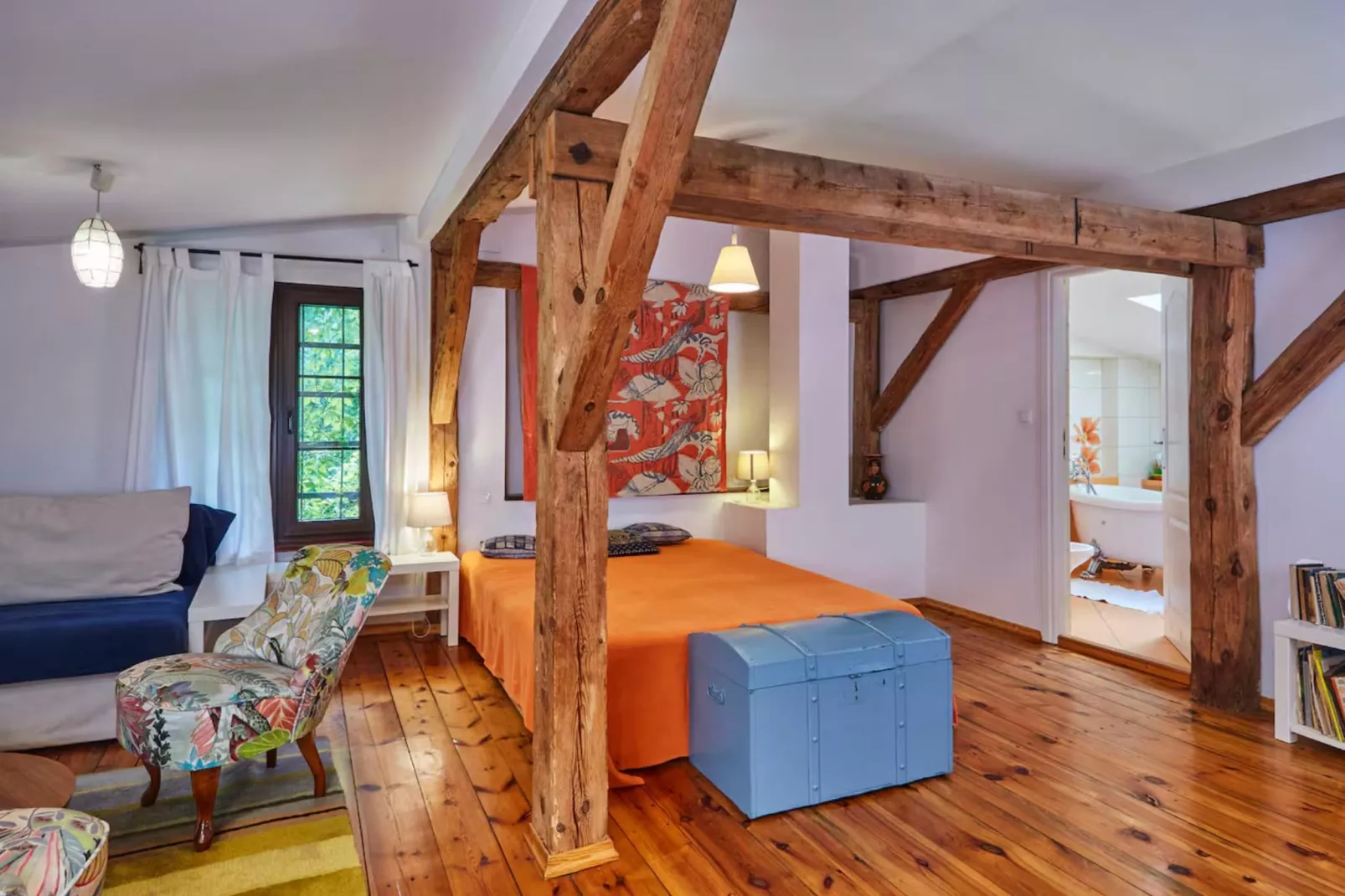 Dom wakacyjny w Sasinie dla max 10 osób - Slaapkamer