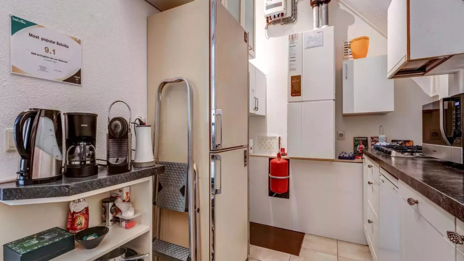 Wellnesshuisje Engelse Tuin-Keuken