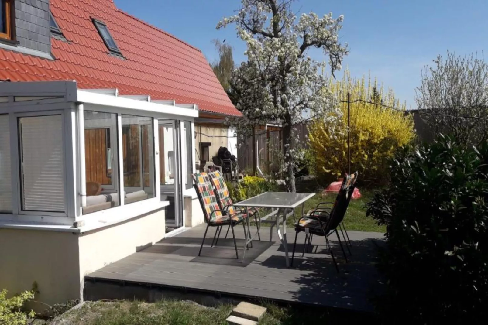 Ferienhaus Rosi-Terrasbalkon