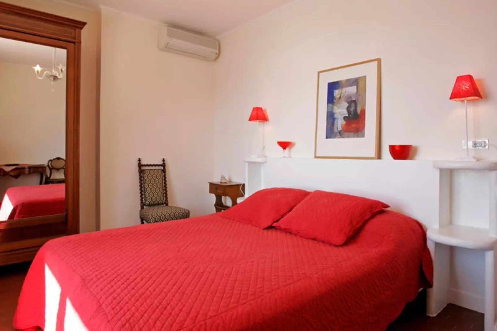 Villa plage privée vue sur la mer-Slaapkamer