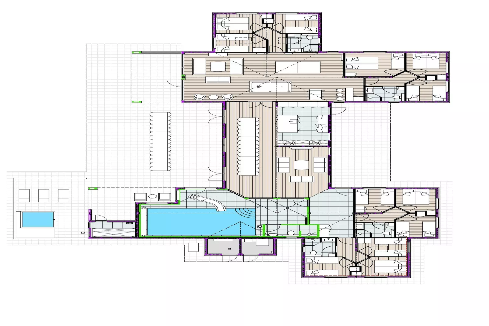 5 sterren vakantie huis in Idestrup - Plattegrond