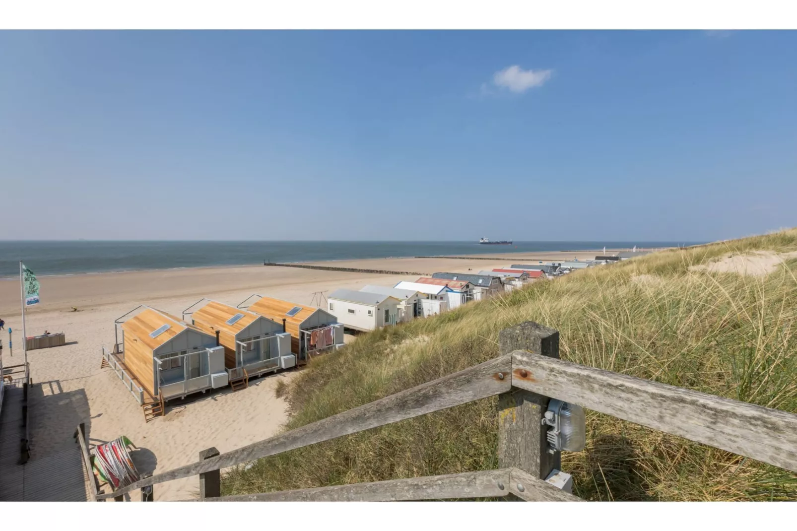Slaapstrandhuisje - Strand dishoek 67  Dishoek-Gebieden zomer 1km