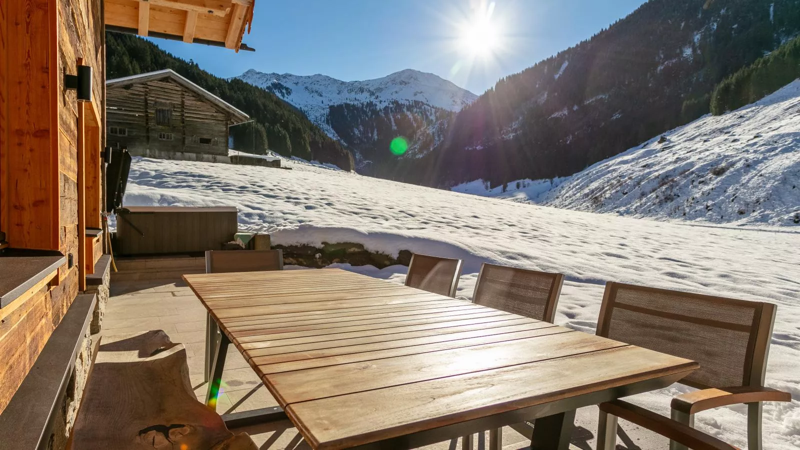 Heualm - Terrasbalkon