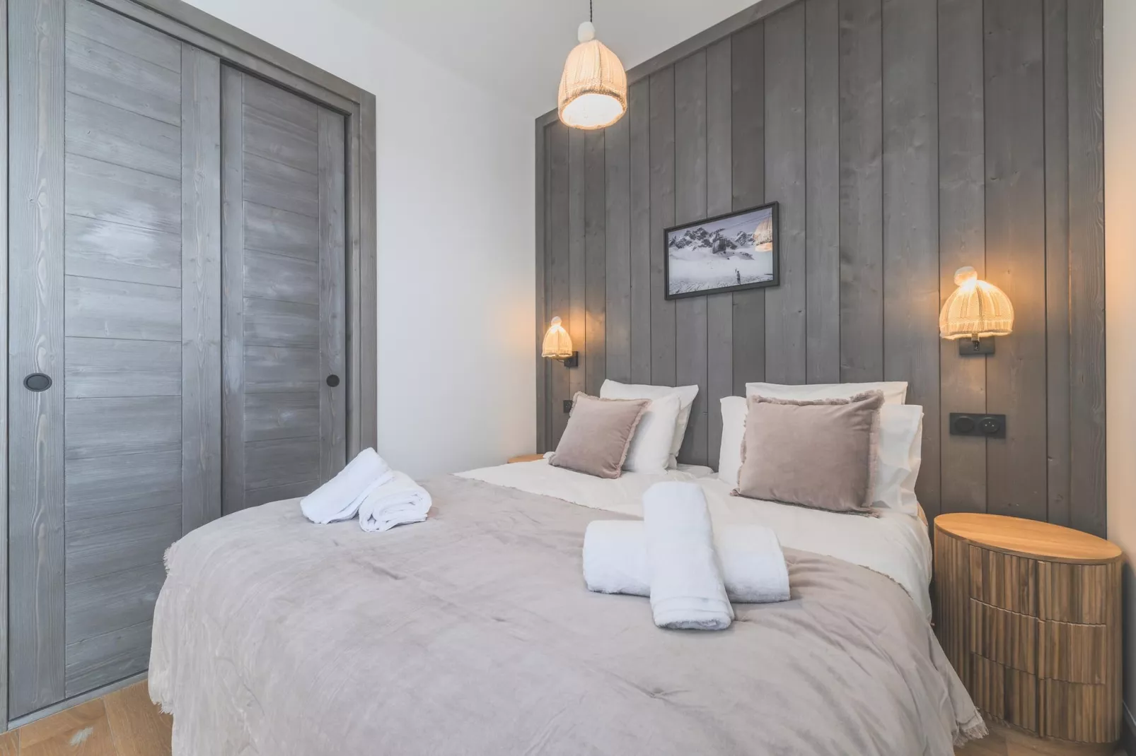 Résidence PLAN PEISEY Le Quartz -A74S-Slaapkamer